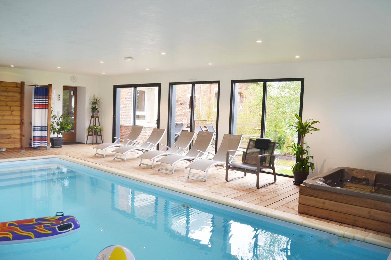 Piscine Interieure Privee Chauffee Toute L Annee Et Spa St Martin Saint-Martin-l'Hortier Екстер'єр фото